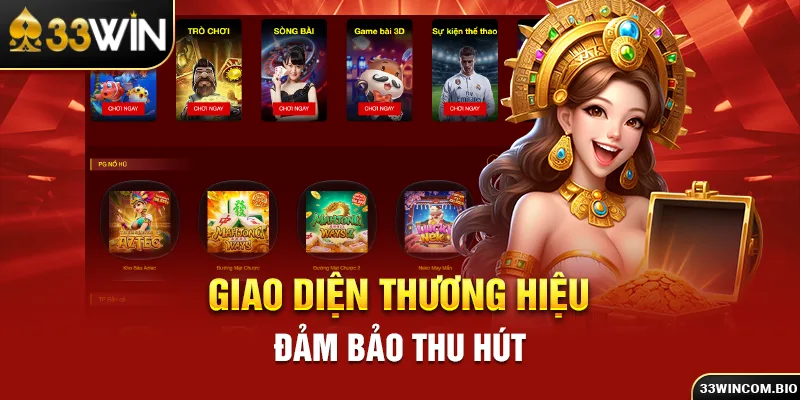 Giao diện thương hiệu đảm bảo thu hút