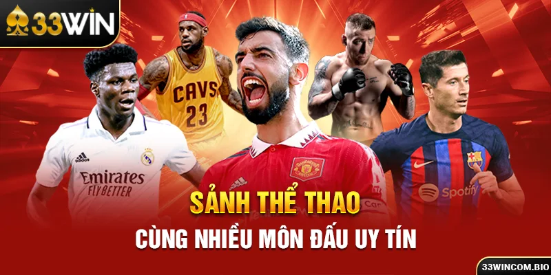 Sảnh thể thao cùng nhiều môn đấu uy tín